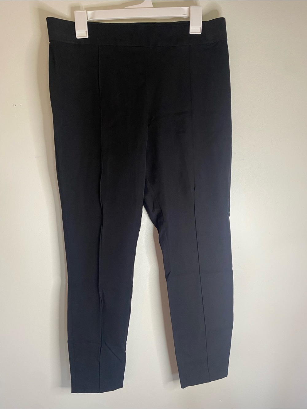 a new day Women's Black Cropped Slim Ankle Pants